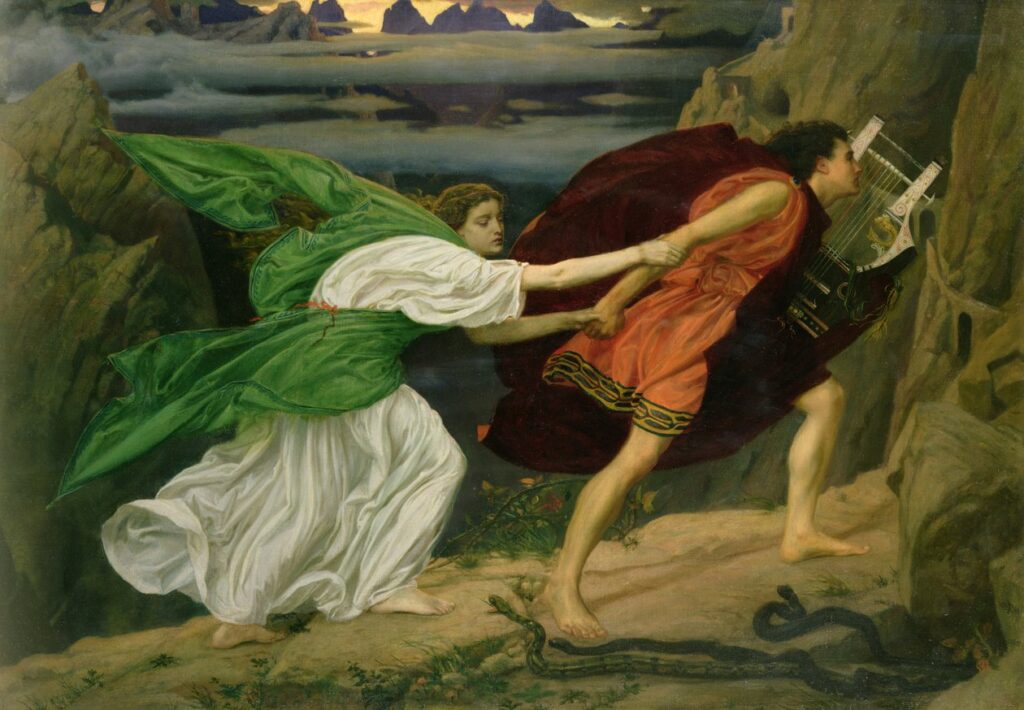 Edward_John_Poynter_-_Orpheus_and_Eurydice_1862