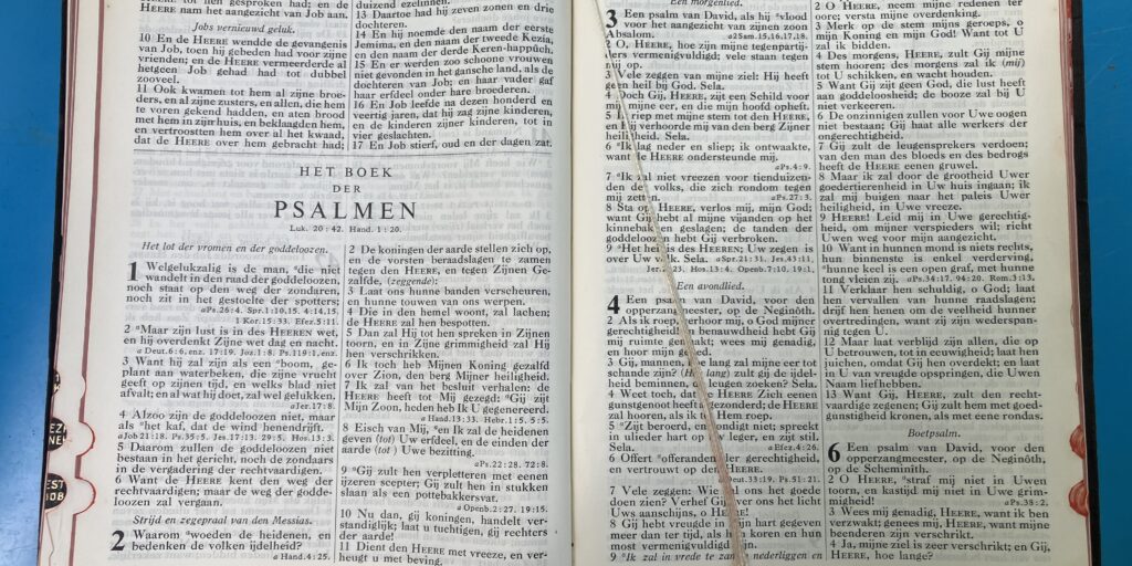 Psalmen, Statenbijbel