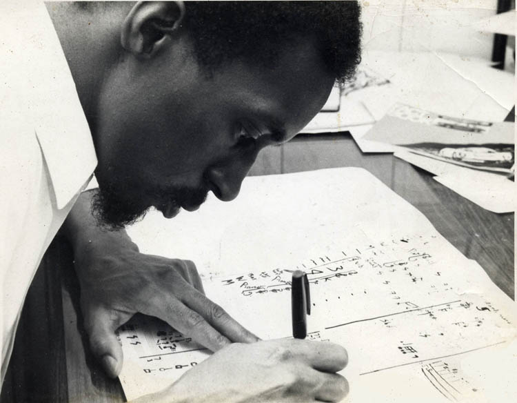 Julius composing