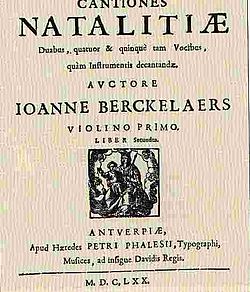 BerckelaersCantiones