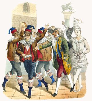 Carnevale-painting