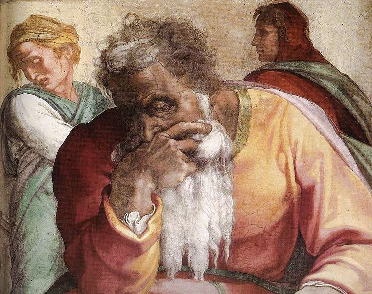 760px-Michelangelo_profeti_Jeremiah_Sixtijnse kapel