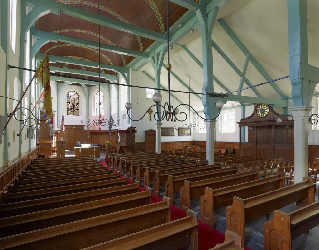 Interieur Engelse Kerk Amsterdam