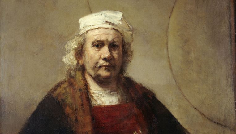 Rembrandt laat zelfportret