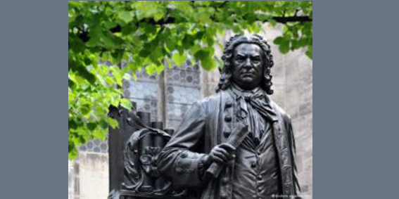 Bach statue