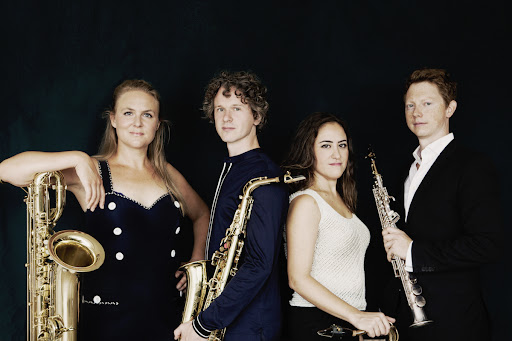 Berlage Saxophone Quartet bron Peter Vigh