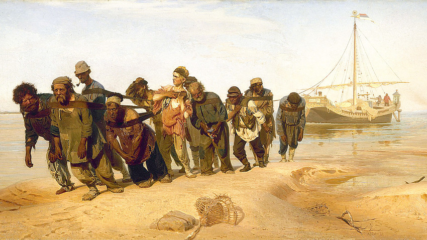 Repin - Wolgaslepers