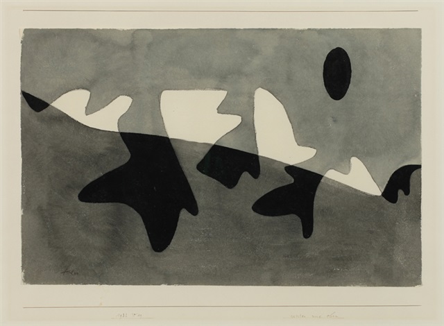 Paul Klee, unten und oben, 1932