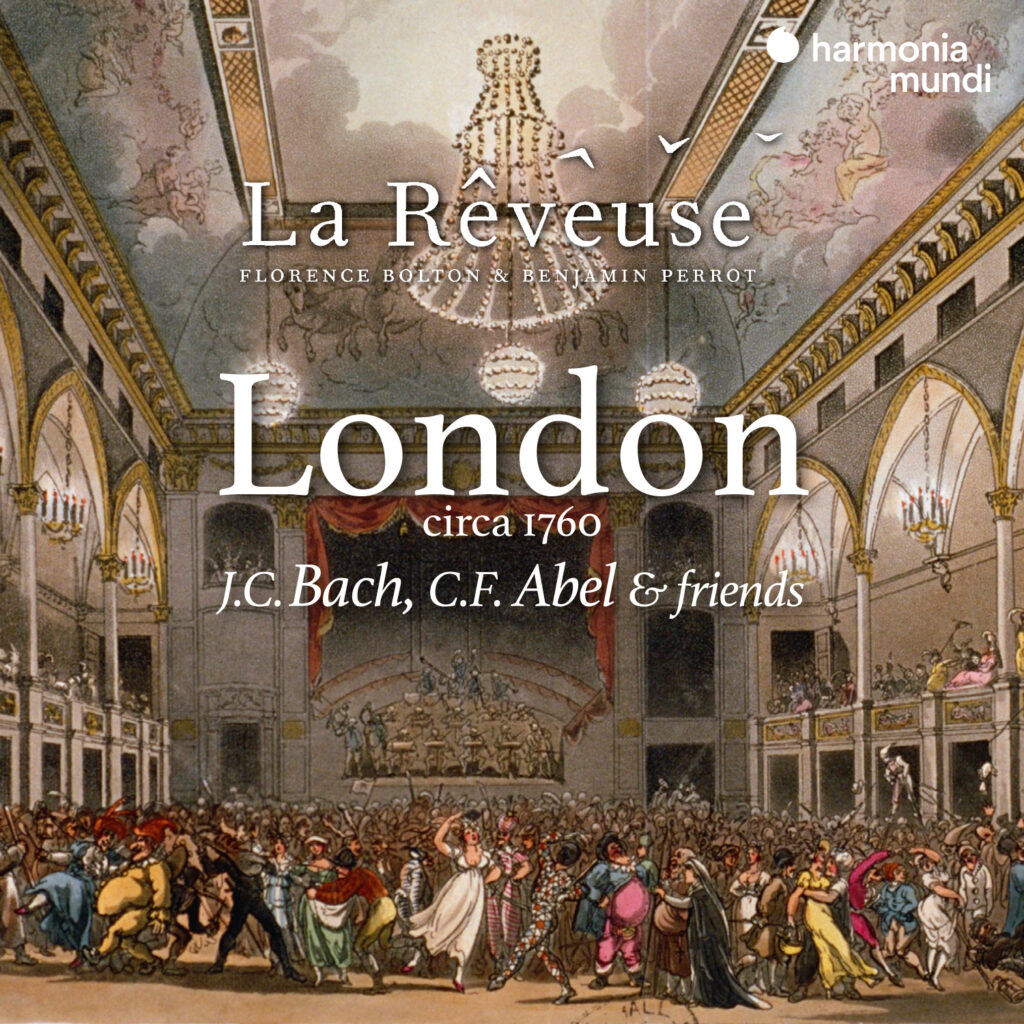 cover HMM905380 - La R veuse - London circa 1760 J.C. Bach C.F. Abel friends