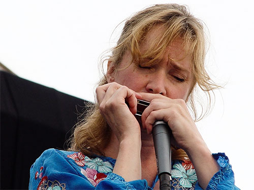 Hermine Deurloo, mondharmonica
