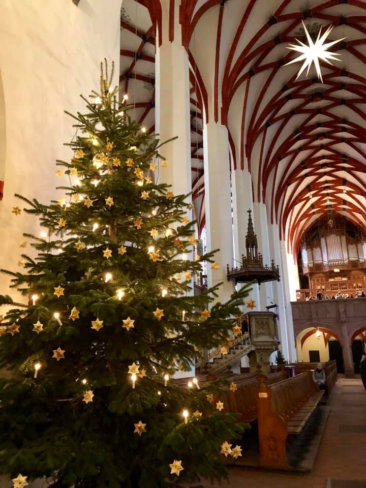 Thomaskirche Leipzig kerst